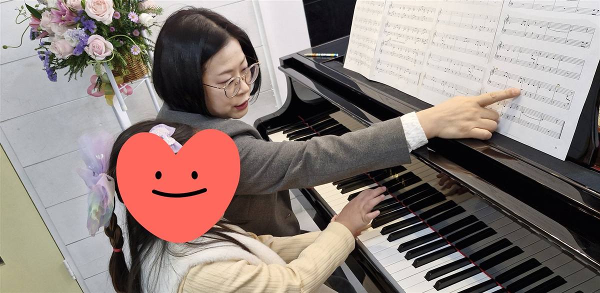 1:1 레슨 장면